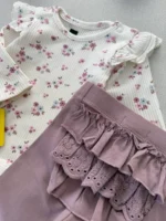 حراج پک اقتصادی بادی آستین بلند و شلوار برند H&M - Image 13