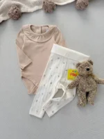 حراج پک اقتصادی بادی آستین بلند و شلوار برند H&M - Image 19