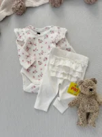 حراج پک اقتصادی بادی آستین بلند و شلوار برند H&M - Image 22