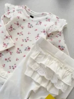 حراج پک اقتصادی بادی آستین بلند و شلوار برند H&M - Image 23