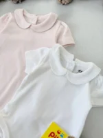 بادی  یقه ب ب آستین کوتاه برند H&M - Image 2