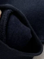 شلوار اسلش سورمه ای ضخیم برند H&M - Image 4