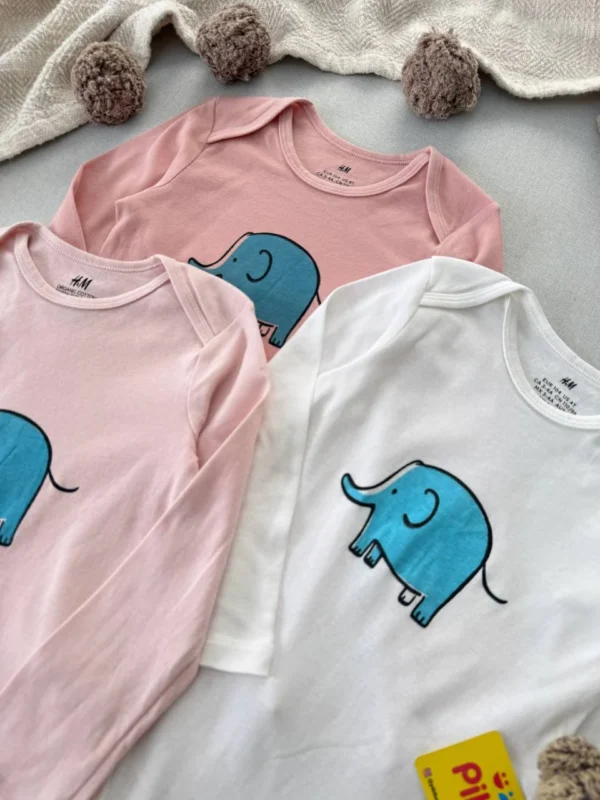 بادی آستین بلند برند H&M (3-4 سال) - Image 2