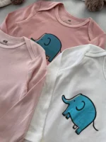 بادی آستین بلند برند H&M (3-4 سال) - Image 3