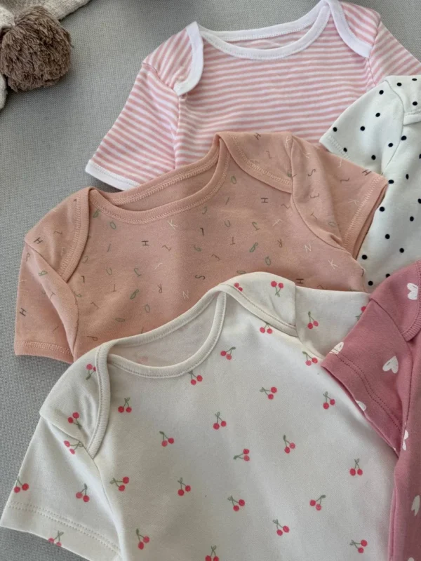 بادی آستین کوتاه میکس (4-6 ماه/ 39 سانت) - Image 3