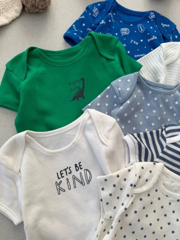 بادی آستین کوتاه میکس (4-6 ماه/ 39 سانت) - Image 3