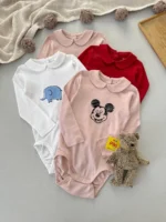 بادی  یقه ب ب آستین بلند برند H&M