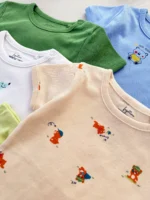 بادی آستین کوتاه برند Fagottino - Image 5