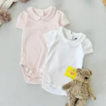 بادی  یقه ب ب آستین کوتاه برند H&M