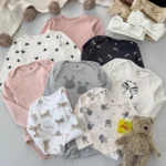 بادی آستین بلند اورجینال برند H&M