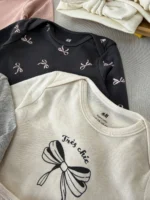 بادی آستین بلند اورجینال برند H&M - Image 5