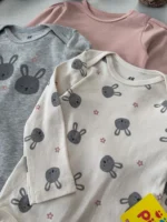 بادی آستین بلند اورجینال برند H&M - Image 5
