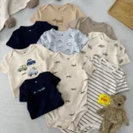 بادی آستین کوتاه اورجینال برند H&M