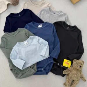 بادی بیسیک آستین بلند اورجینال برند H&M (یقه گرد)