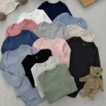 بادی بیسیک آستین بلند اورجینال برند H&M (یقه فرشته)