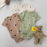 بادی آستین کوتاه اورجینال برند H&M