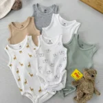 بادی آستین حقله ای اورجینال برند H&M