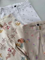 شلوار کبریتی دخترانه برند H&M (6-9ماه) - Image 4