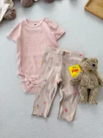 شلوار کبریتی دخترانه برند H&M (6-9ماه) - Image 2