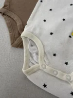 بادی آستین حقله ای اورجینال برند H&M (4-6ماه) - Image 2