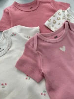 بادی آستین کوتاه اورجینال برند H&M - Image 4