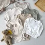 بادی آستین بلند اورجینال برند H&M