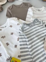 بادی آستین بلند اورجینال برند H&M - Image 3