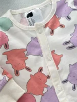 سرهمی بدون جوراب برند H&M خرگوشی رنگی رنگی - Image 2