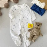 سرهمی ماه و ستاره ای جورابدار اورجینال برند H&M