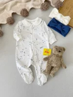 سرهمی ماه و ستاره ای جورابدار اورجینال برند H&M