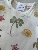 رامپرز اورجینال برند ZARA طرح لاک پشت و حلزون - Image 2