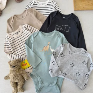 بادی آستین بلند اورجینال برند H&M