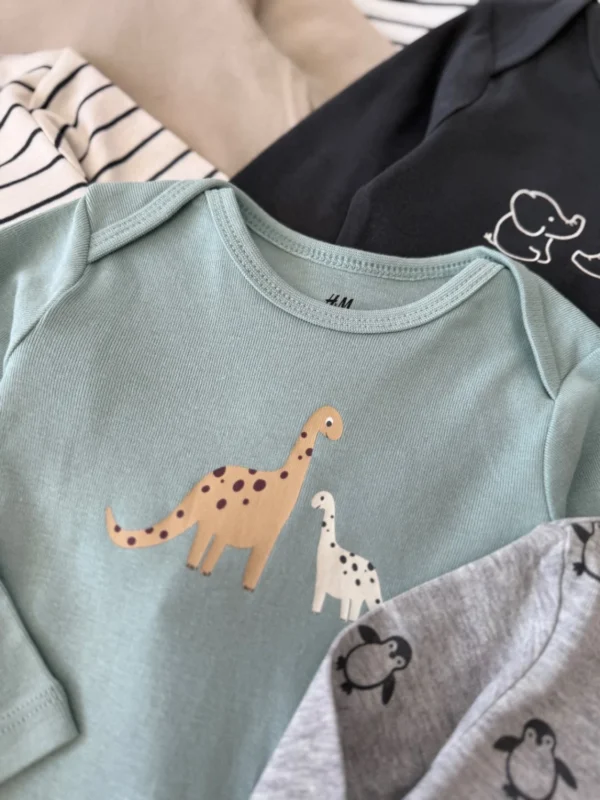 بادی آستین بلند اورجینال برند H&M - Image 2