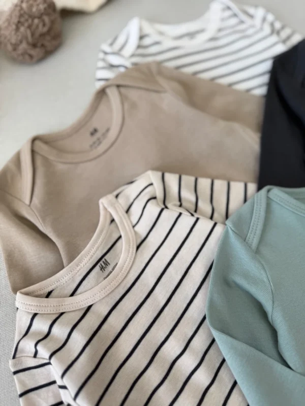 بادی آستین بلند اورجینال برند H&M - Image 3