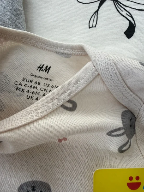 بادی آستین بلند اورجینال برند H&M - Image 11