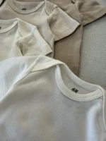 بادی بیسیک آستین کوتاه اورجینال H&M - Image 4