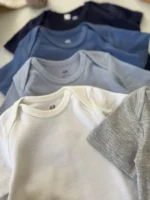 بادی بیسیک آستین کوتاه اورجینال H&M - Image 2