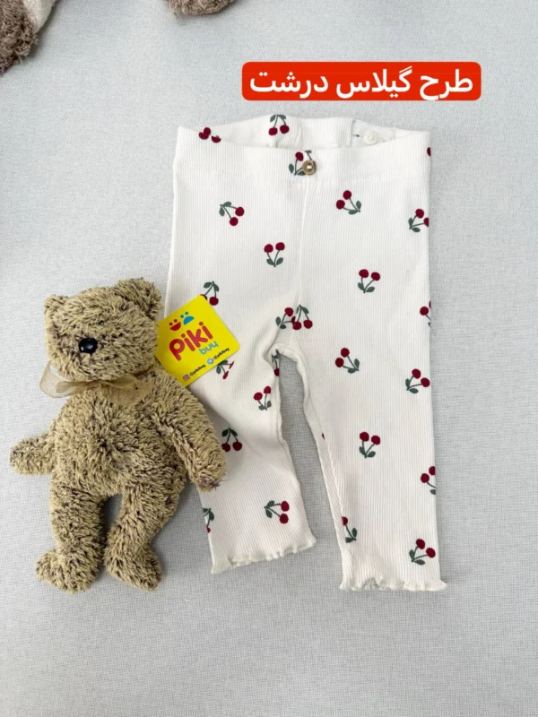 شلوار کبریتی برند H&M طرح آلبالو (3-4 سال) - Image 3