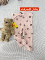 شلوار کبریتی دخترانه برند H&M پنکیکی گل درشت - Image 4