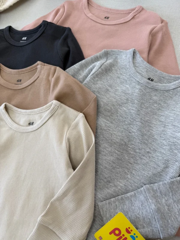 بادی آستین بلند کبریتی اورجینال برند H&M - Image 5