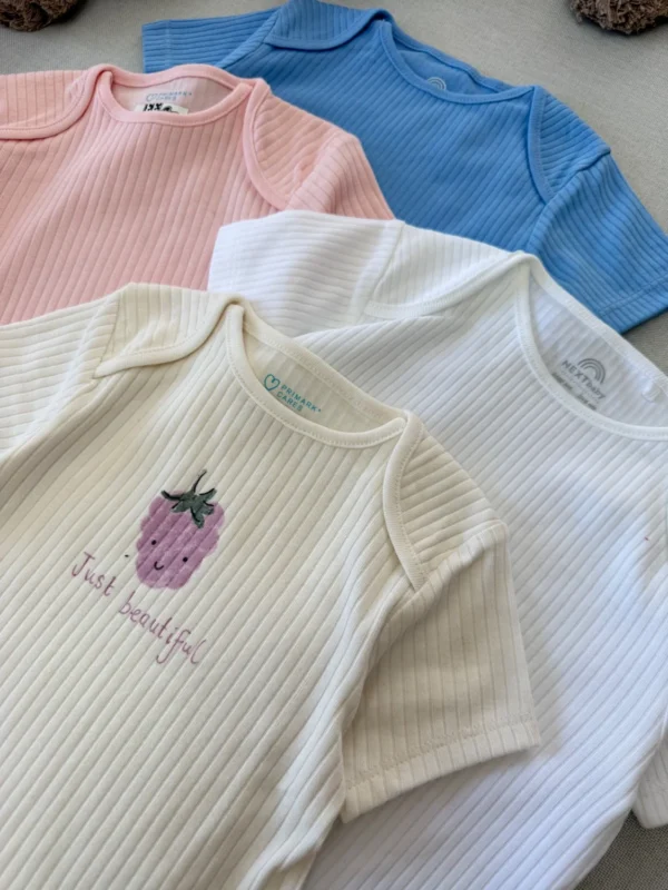 بادی کبریتی آستین کوتاه برند NEXT , PRIMARK - Image 3