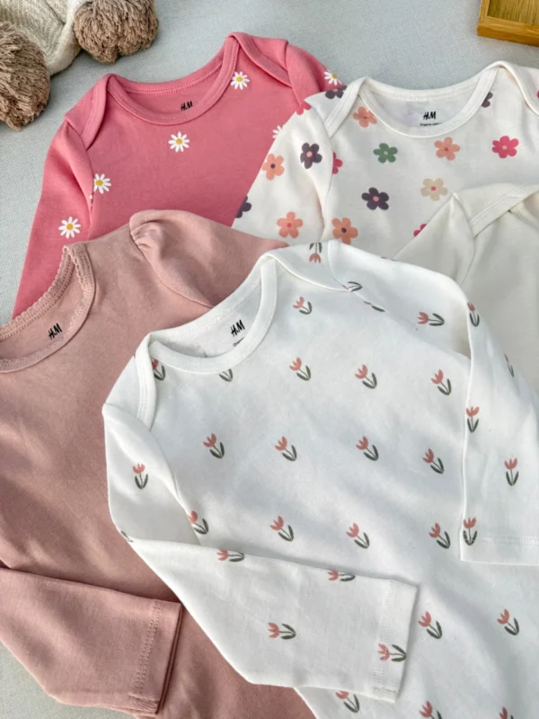 بادی آستین بلند اورجینال برند H&M - Image 3