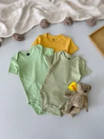 بادی بیسیک آستین کوتاه اورجینال H&M