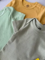 بادی بیسیک آستین کوتاه اورجینال H&M - Image 2