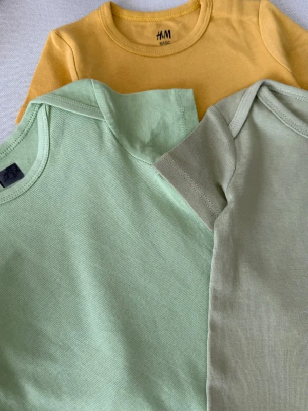 بادی بیسیک آستین کوتاه اورجینال H&M - Image 4