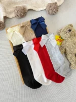 جوراب ساق بلند گندمی