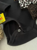 حراج بادی آستین بلند کبریتی مجلسی چیندار برند H&M - Image 4