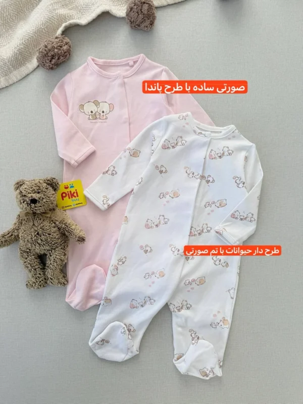 سرهمی جورابدار دخترانه برند Fagottino (6-9 ماه) - Image 2