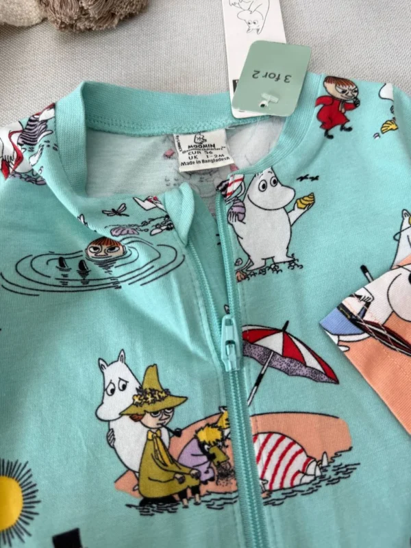 رامپر برند Lindex طرح Moomin(2-4 ماه) - Image 3