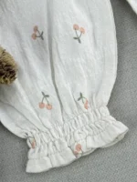 شلوار جاگرز دخترانه برند kappahl (4-6 ماه) طرح آلبالو - Image 2